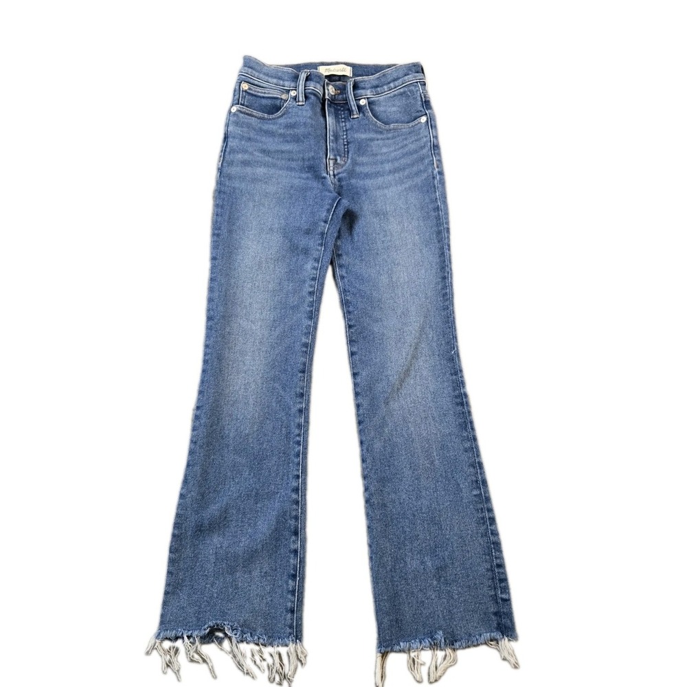 Madewell Cali Demi-Boot Women's Jeans Raw Hem 25" X 26" Short
